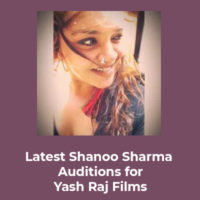 latest Shanoo Sharma Yash Raj Films Casting new movie