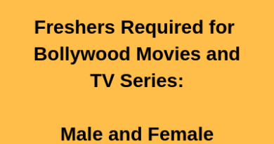 Latest Casting Call Freshers for Bollywood Movies TV Series Male and Female Models Kids