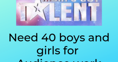 Need 40 boys and girls for Audience work of Finale episode