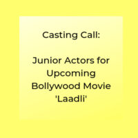 junior artists for bollywood movie shooting