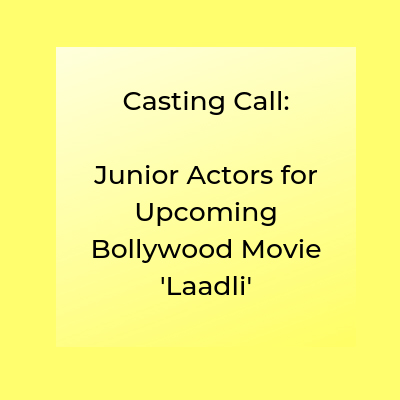 junior artists for bollywood movie shooting