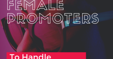 BEAUTIFUL FEMALE PROMOTERS HANDLE LIQUOR STALL