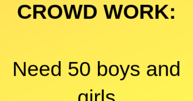 CROWD WORK Need 50 boys and girls
