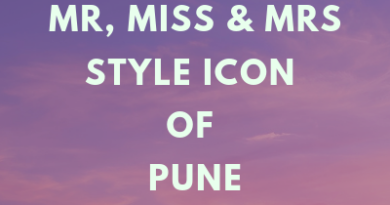 MR, MISS & MRS STYLE ICON OF PUNE