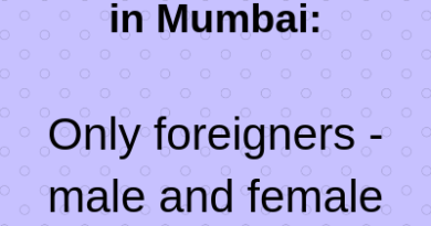 Modeling Audition in Mumbai Only foreigners male and female models