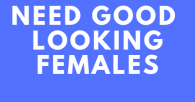 NEED GOOD LOOKING FEMALES for wedding events