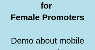 Part Time Job for Female Promoters Demo about mobile accessories