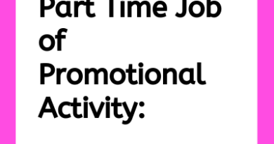 Part Time Job of Promotional Activity beaufiul girls