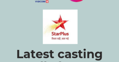 colors and tv star plus Latest casting calls for TV channels