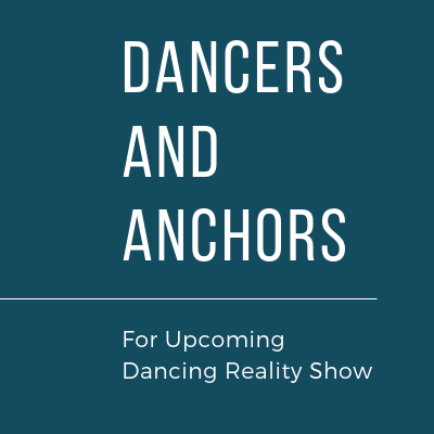 Dancers and anchors for Upcoming Dancing Reality Show