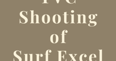 TVC Shooting of Surf Excel