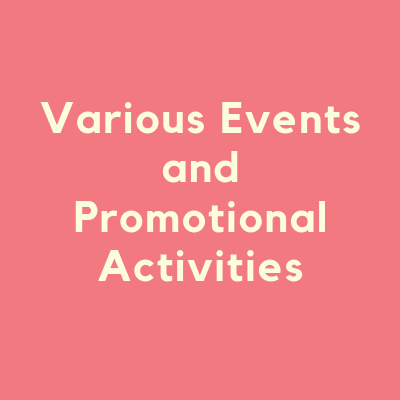 various events and promotional activities