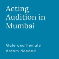 Acting Audition in Mumbai male and female models