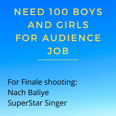 Boys and Girls wanted for celebrity dance and singing reality show