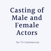 Casting of Male and Female Actors