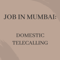 Domestic Telecalling Process job in mumbai