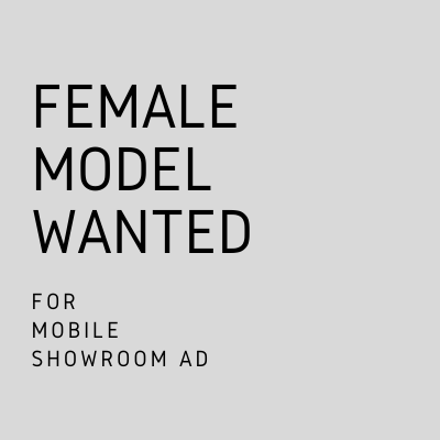 Female model for mobile showroom ad chennai