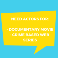 acting audition movie web series