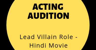 casting call lead villain role bollywood