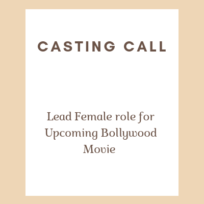 casting of female model for hindi movie