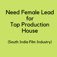 female lead Top production house Telugu film industry