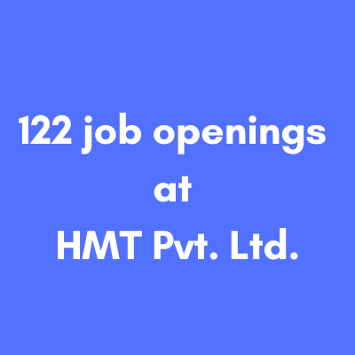 job openings at hmt