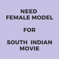 need female model for south indian movie