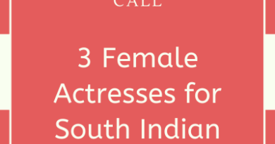 Females for South Indian Movie latest casting call