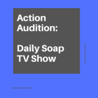 Casting for a new daily soap