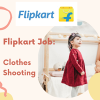 Flipkart Modeling jobs clothing shooting