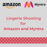 Lingerie shooting for Amazon and Myntra