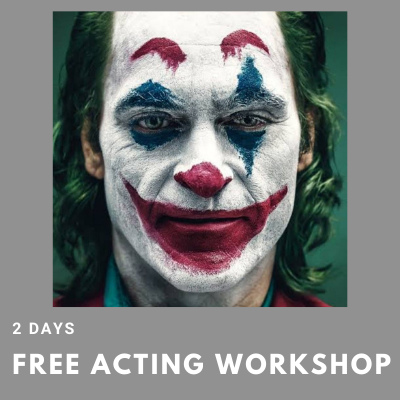 2 days free acting workshop at Mumbai