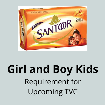 kid actors for shooting of tvc