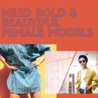 need bold and beautiful female models for various shoots and ads