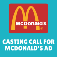 Acting audition for McDonald Ad Mumbai casting