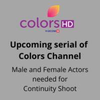 Auditions for upcoming tv serial colors channel