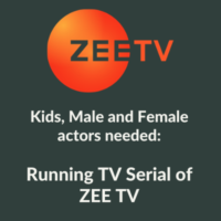 tv serial audition mumbai zee tv kids male female actors