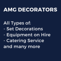 All types of sets and decorations event