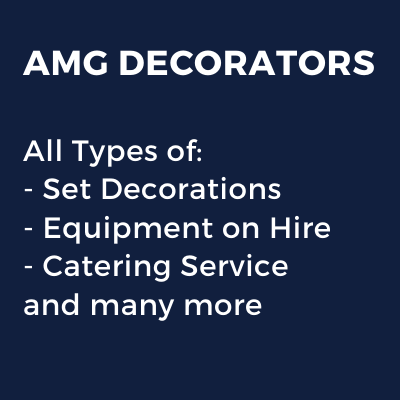 All types of sets and decorations event