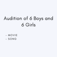 Audition of Boys and Girls for movie and song