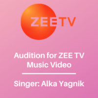 Auditions for ZEE TV Music Video