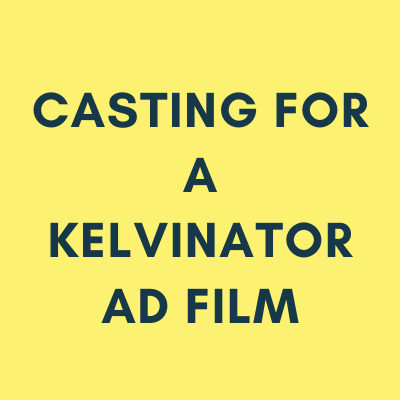 Casting for a Kelvinator ad film