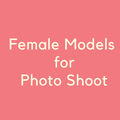 Models required for photo shoot