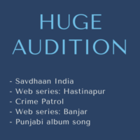 HUGE AUDITION web series tv serial music video song