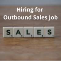 Hiring for Outbound Sales Job