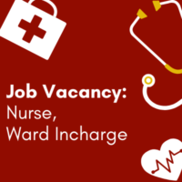 Job Vacancy Nurse and Ward Incharge