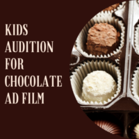 Kids audition for Chocolate Ad Film