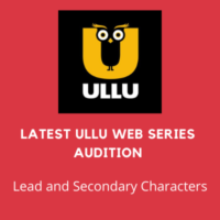 Latest ullu web series audition