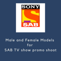 Male and Female Models for SAB TV show promo shoot