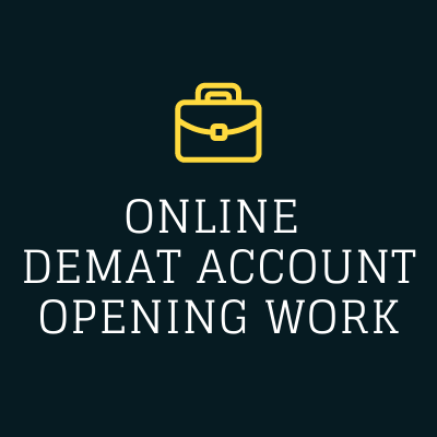 Online  Demat Account opening work